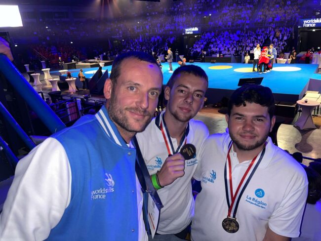 WorldSkills-Reinach médailles